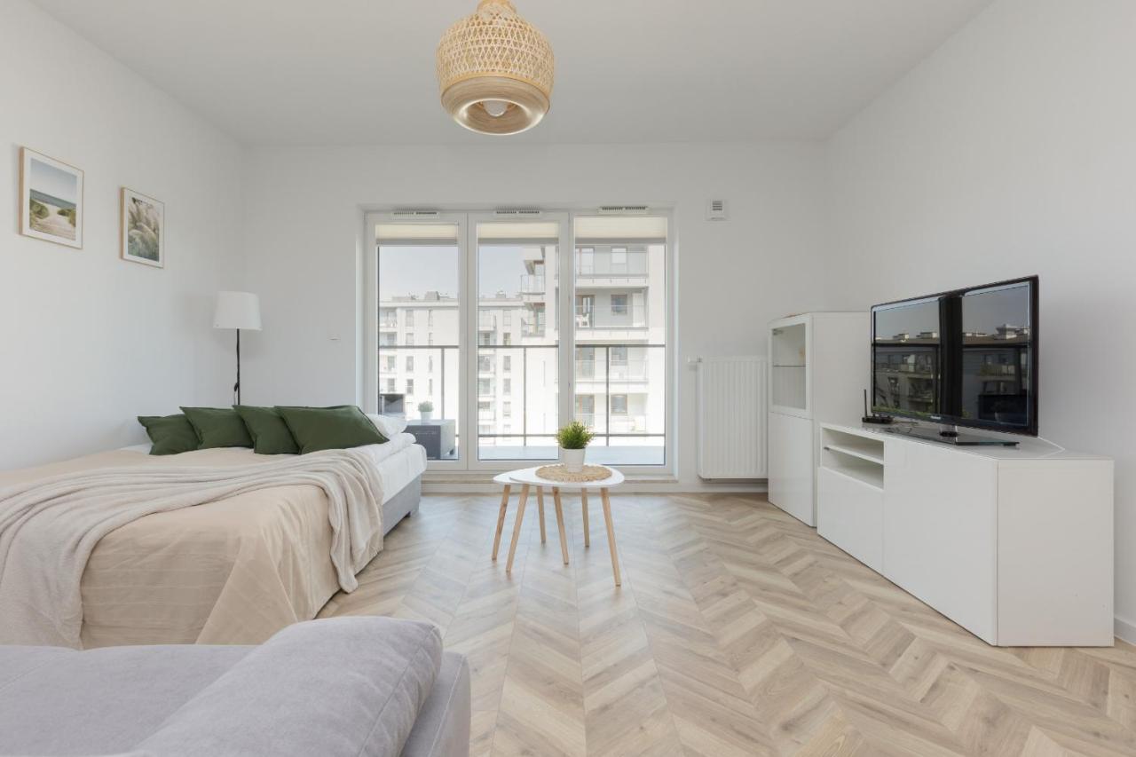 Ursus Sunny Studio For 4 Guests With Parking & Balcony By Noclegi Renters Varsovia Exterior foto