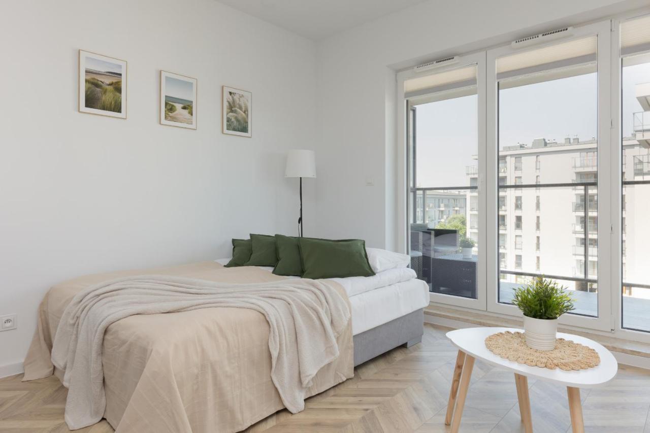 Ursus Sunny Studio For 4 Guests With Parking & Balcony By Noclegi Renters Varsovia Exterior foto
