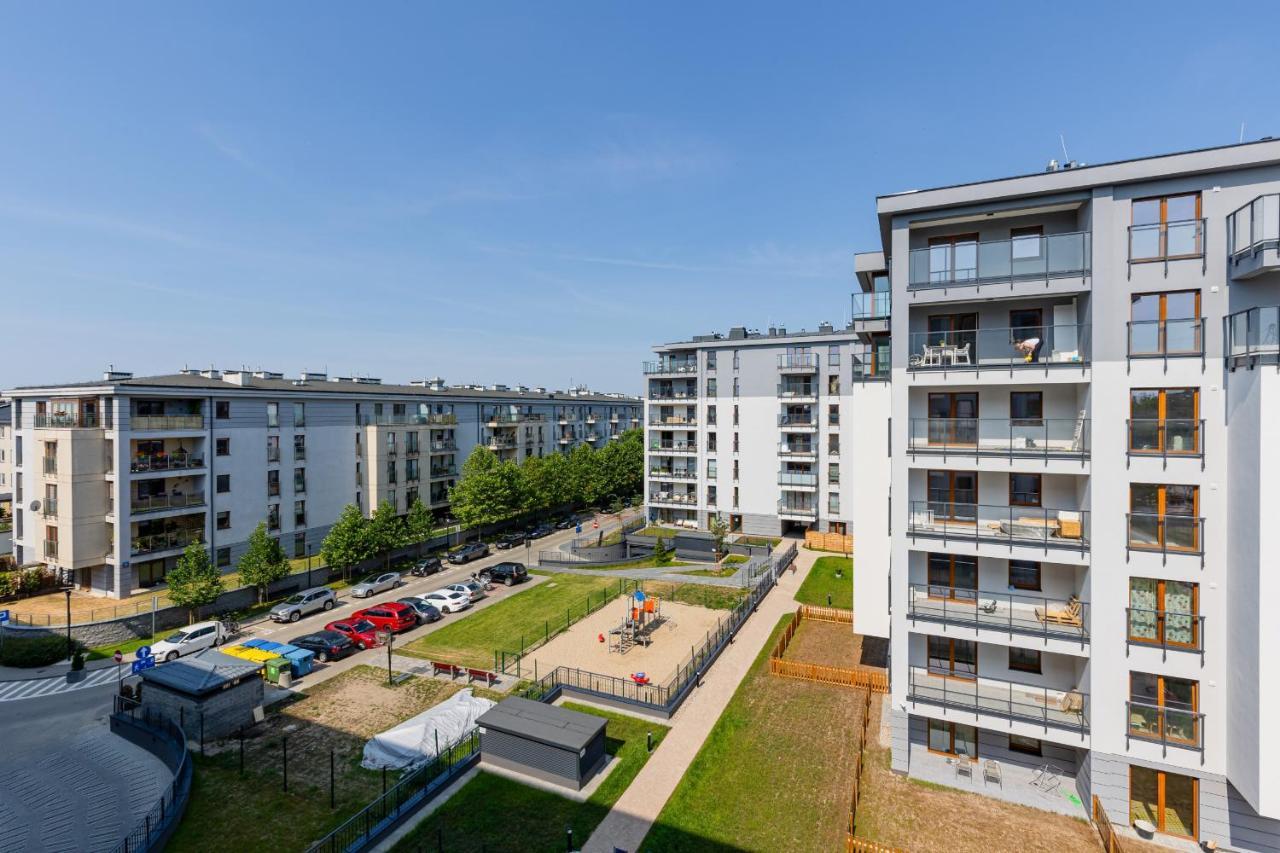 Ursus Sunny Studio For 4 Guests With Parking & Balcony By Noclegi Renters Varsovia Exterior foto
